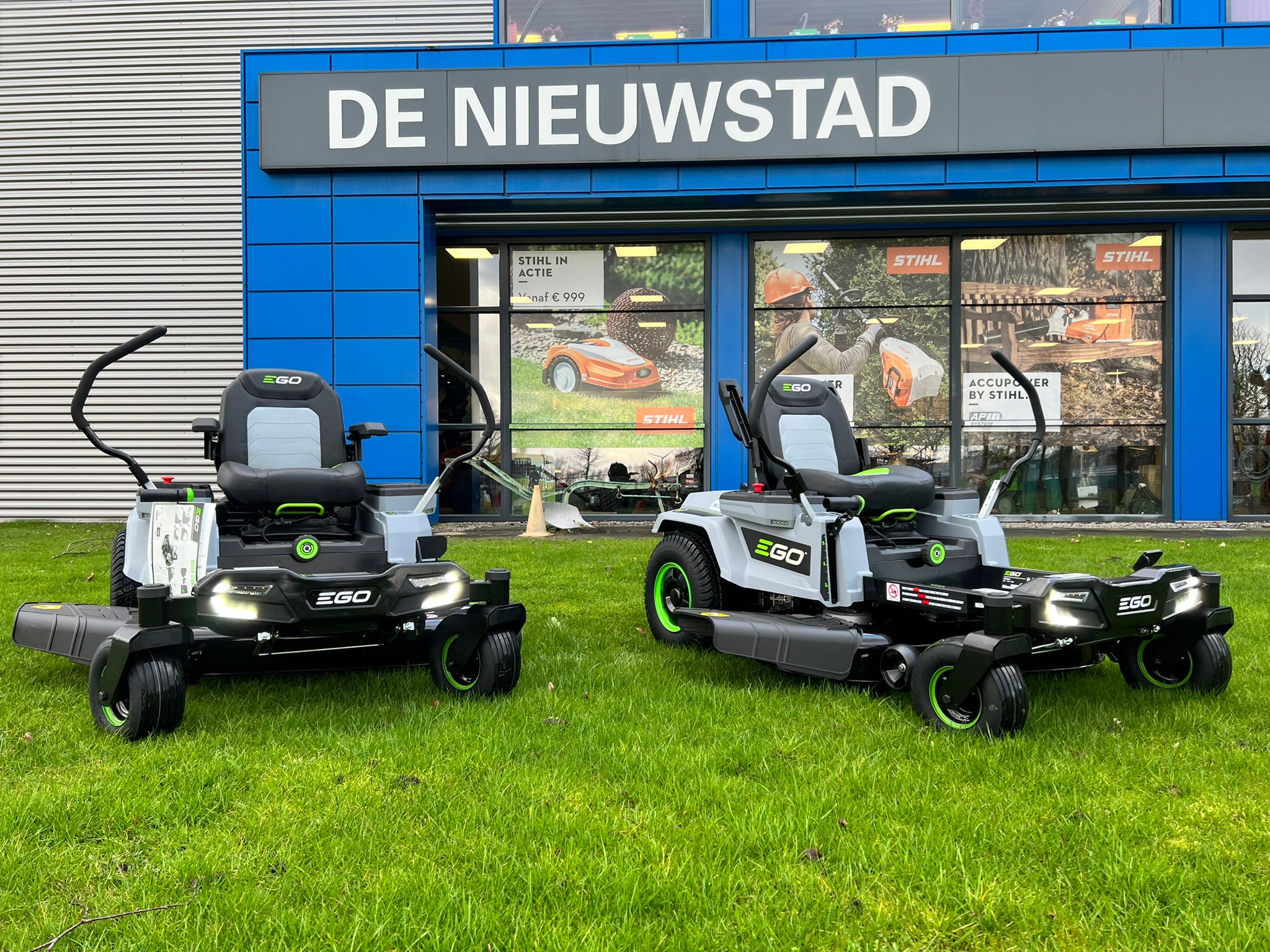 EGO Z6 elektrische grasmaaier