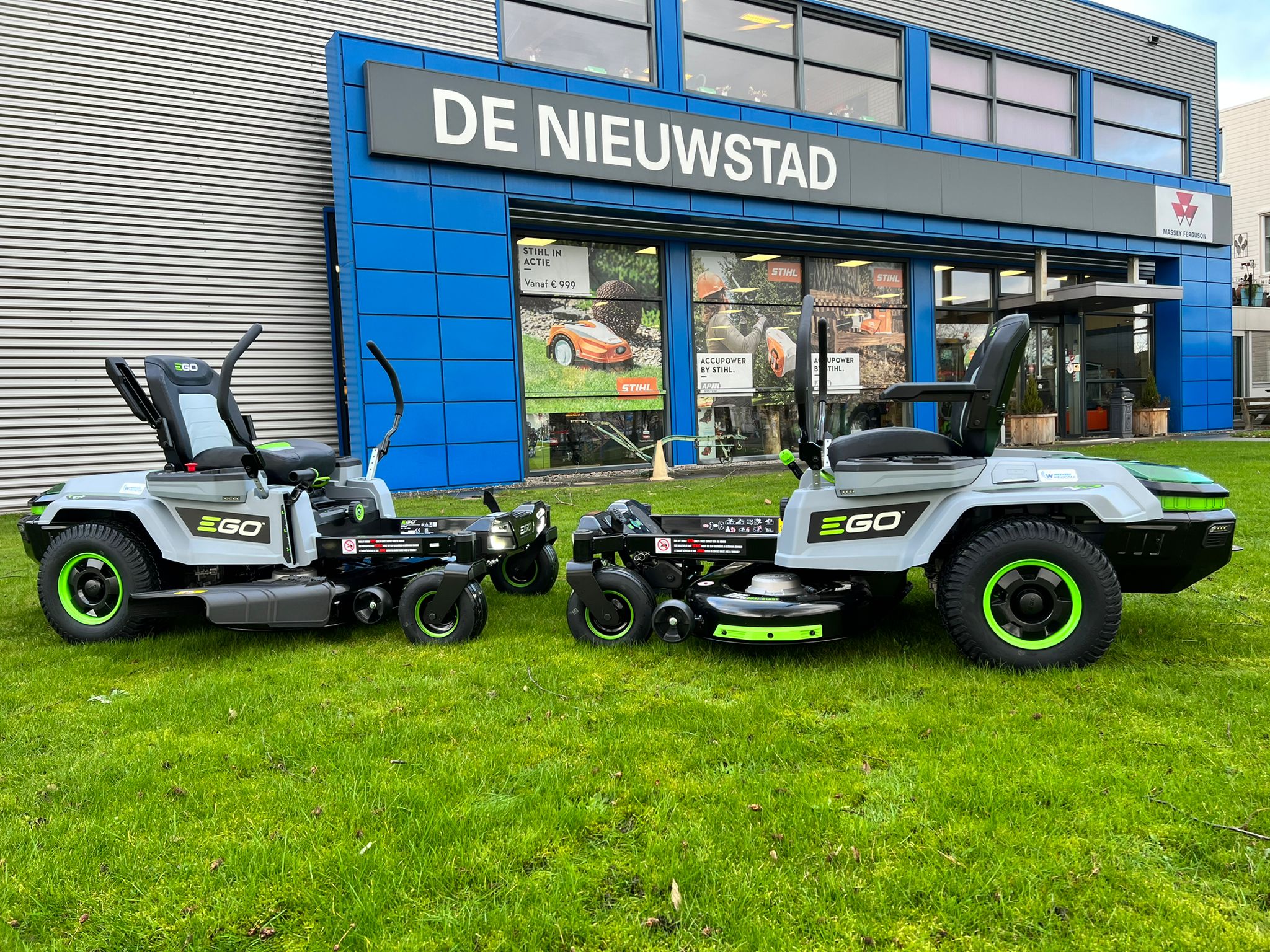 EGO Z6 elektrische grasmaaier