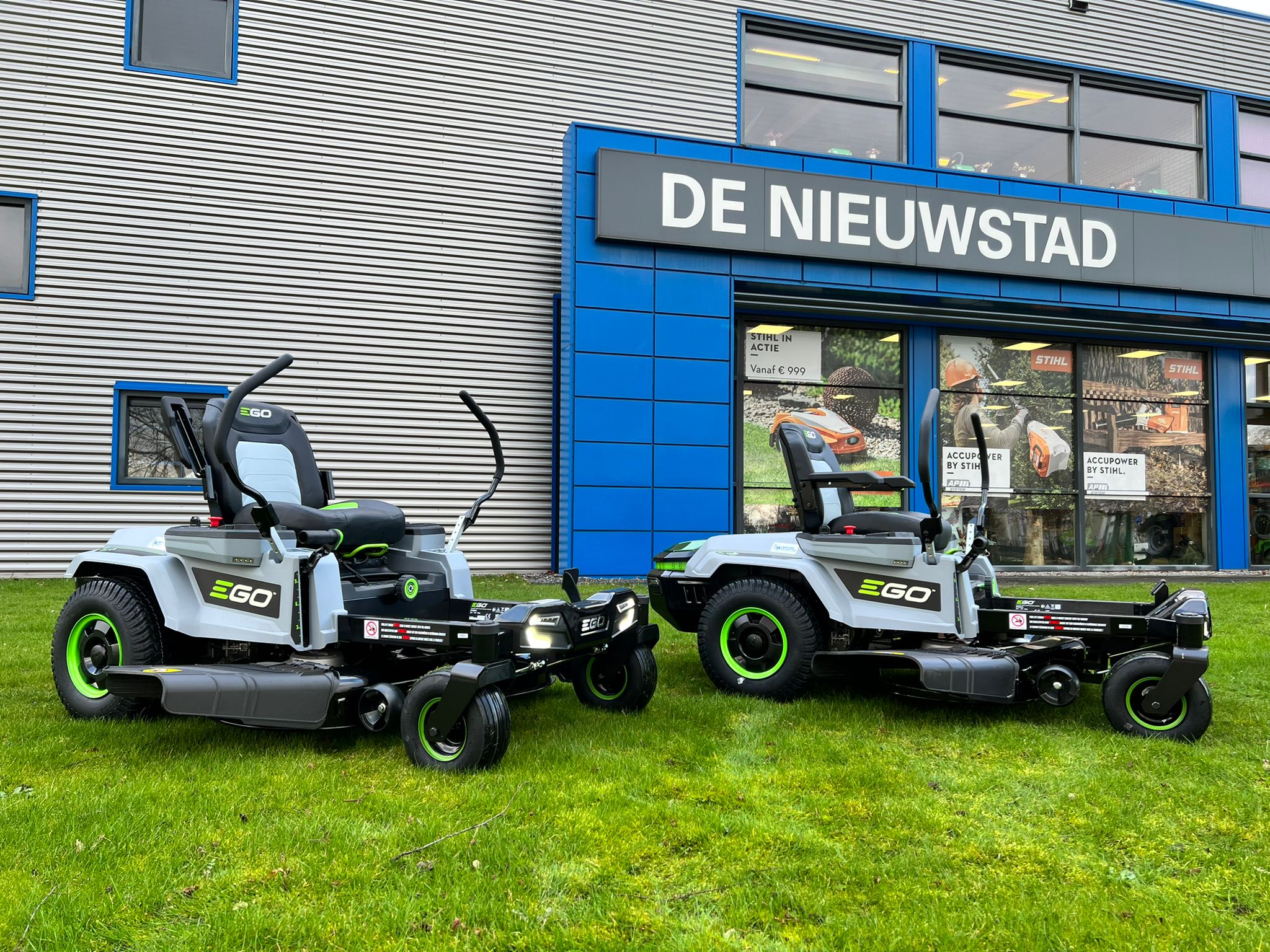 EGO Z6 elektrische grasmaaier
