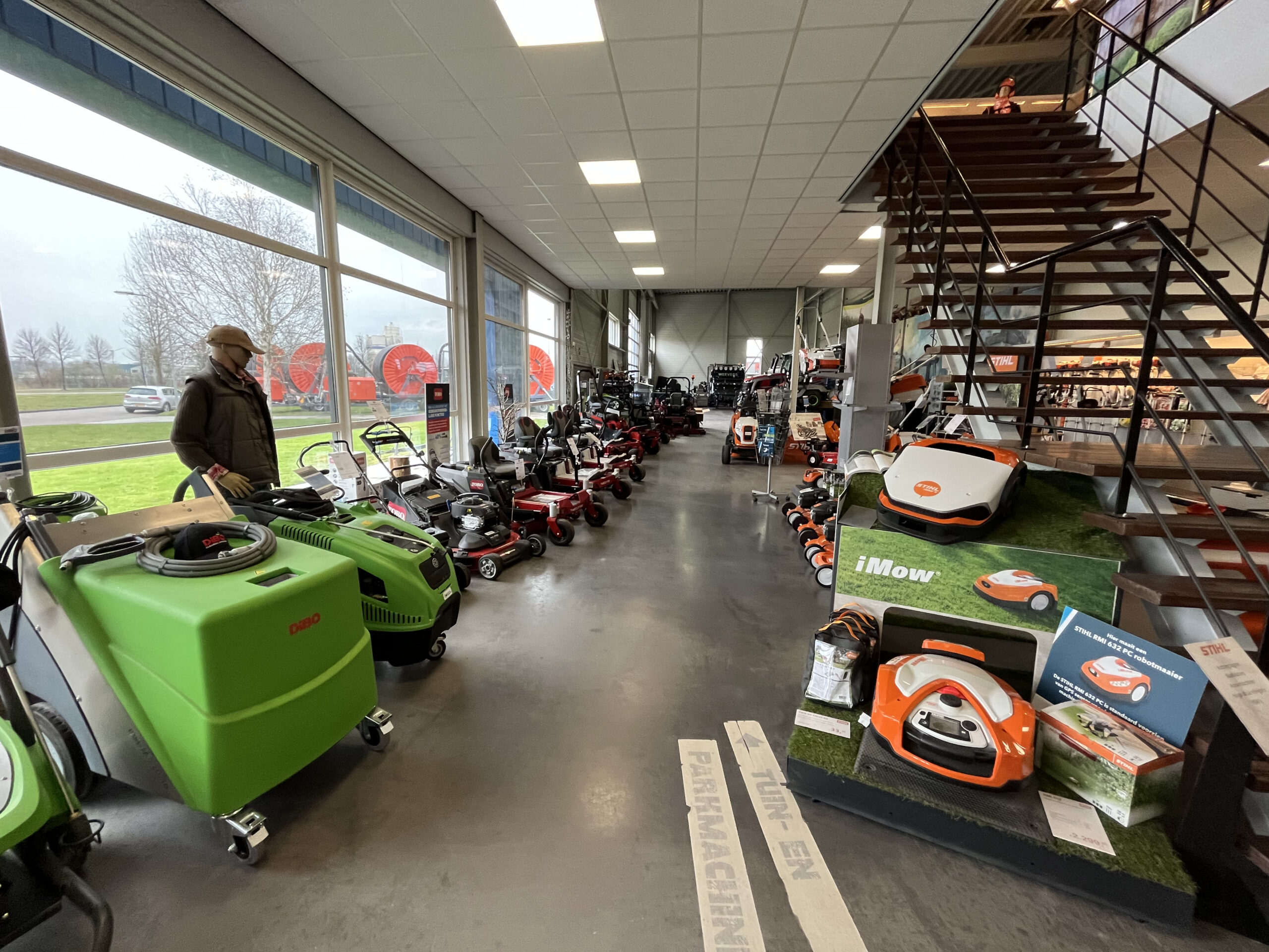 Tuin & Park showroom beneden