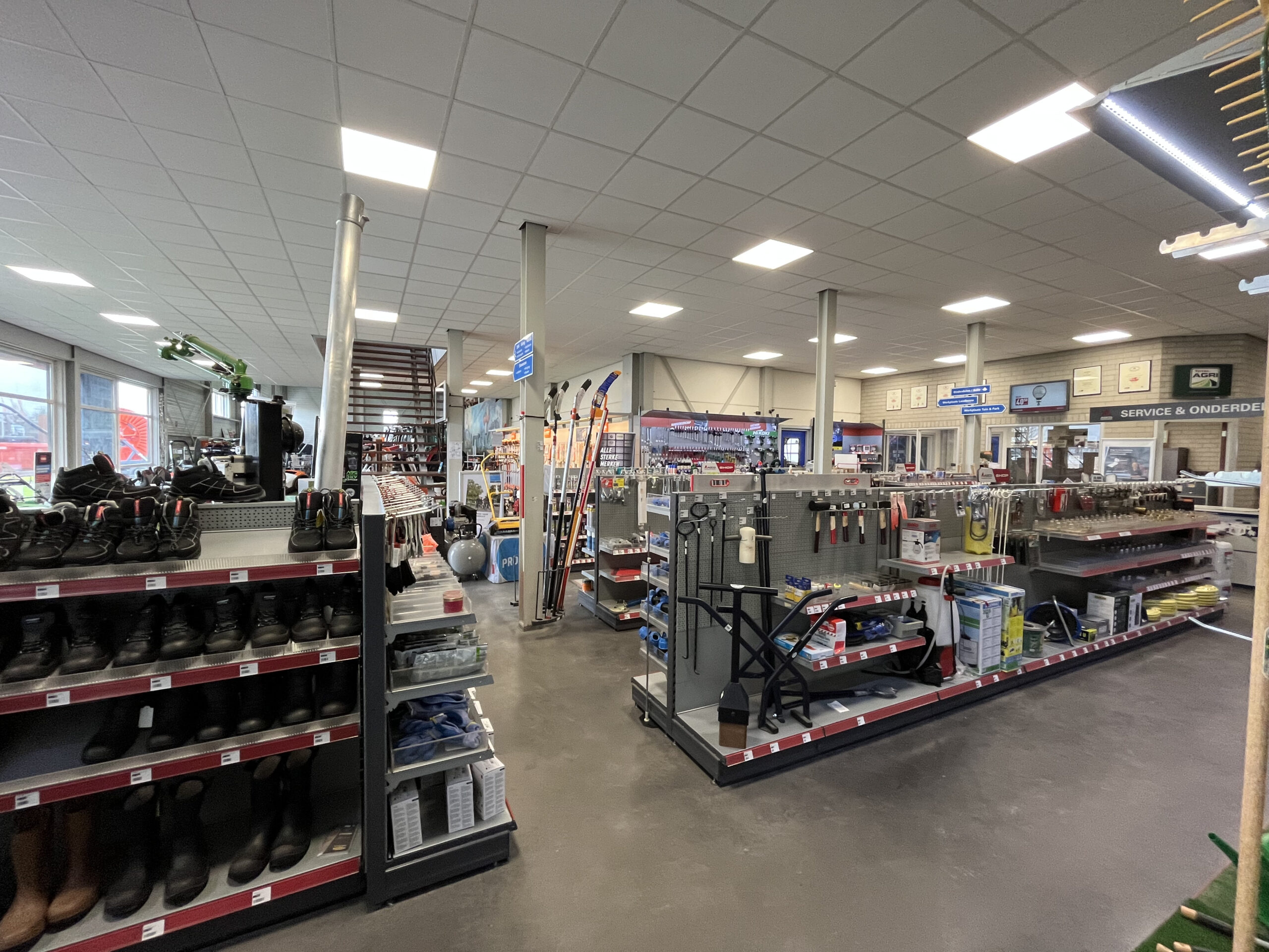 Tuin & Park showroom beneden