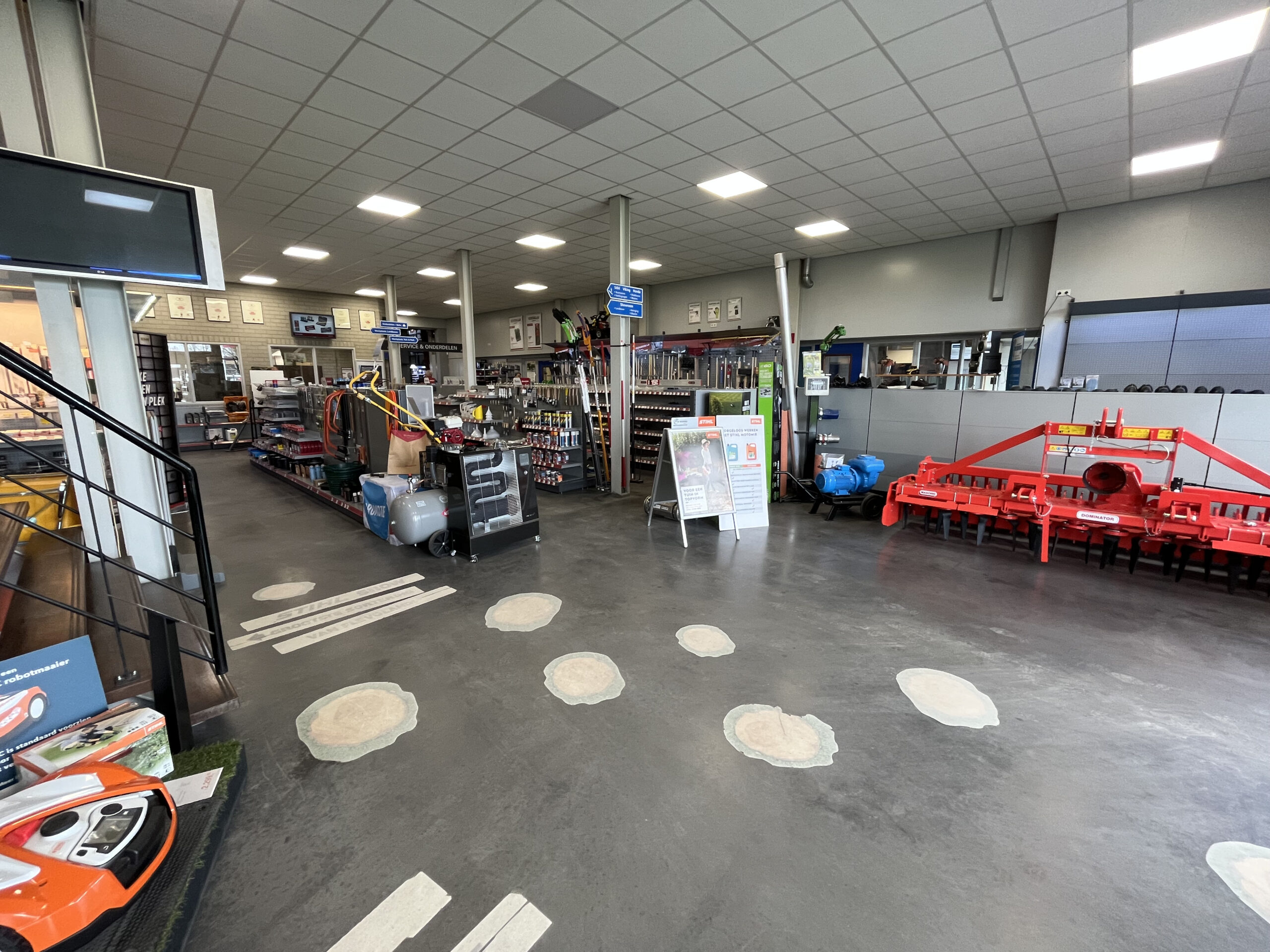 Tuin & Park showroom beneden