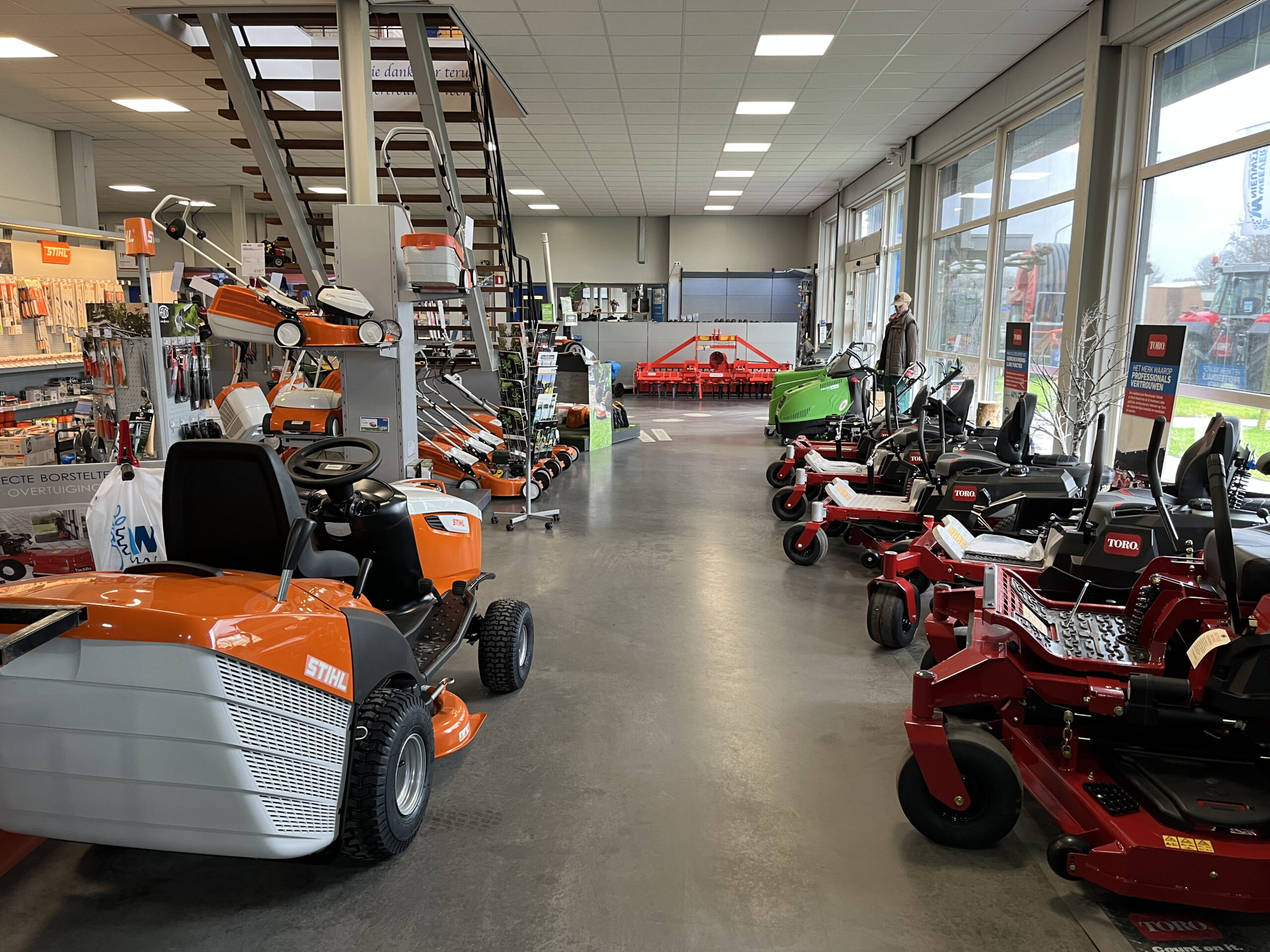 Tuin & Park showroom beneden