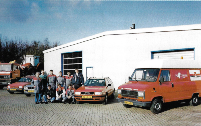 Teamfoto 35 jaar geleden