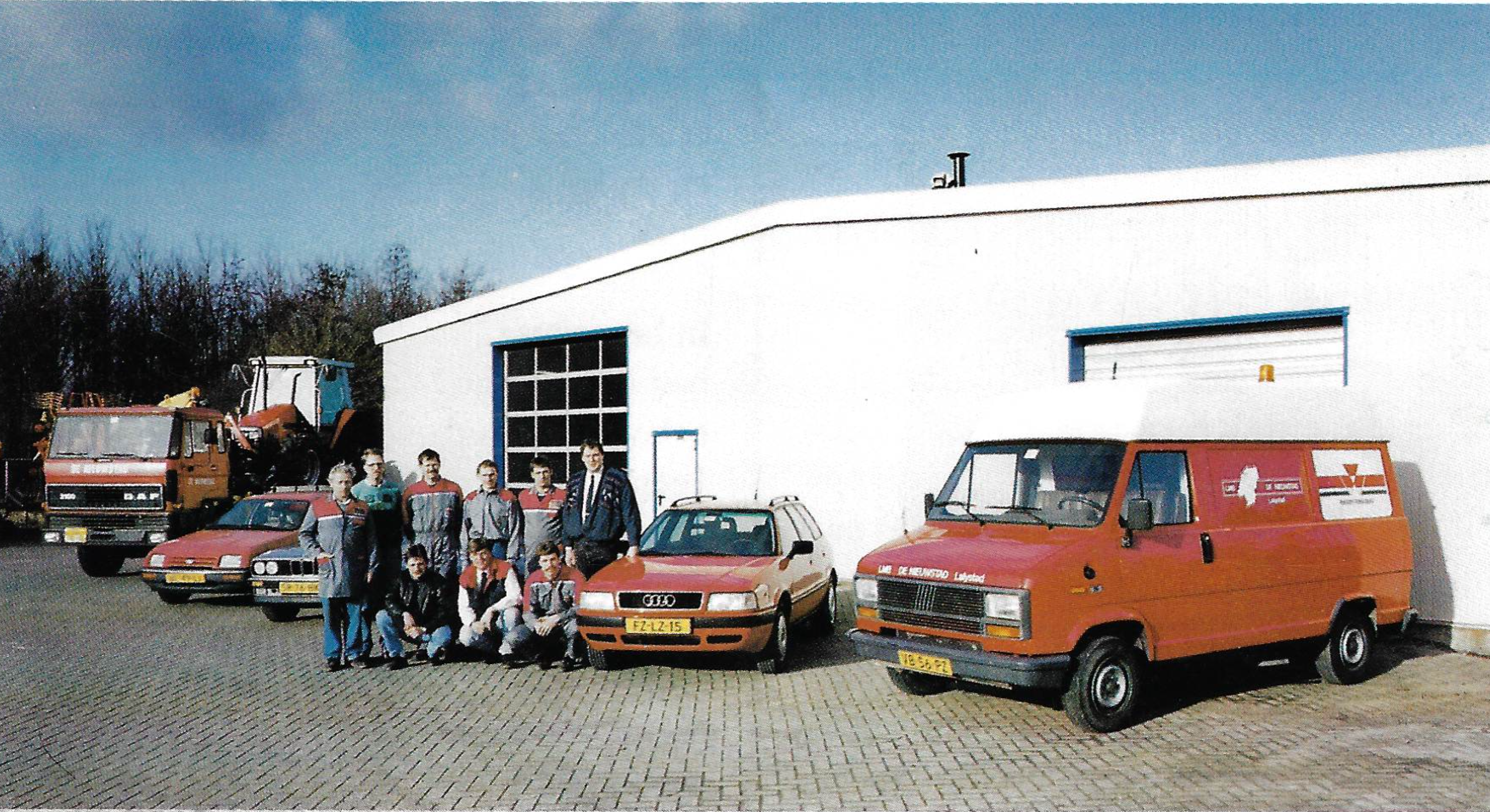 Teamfoto 35 jaar geleden Teamfoto 35 jaar geleden